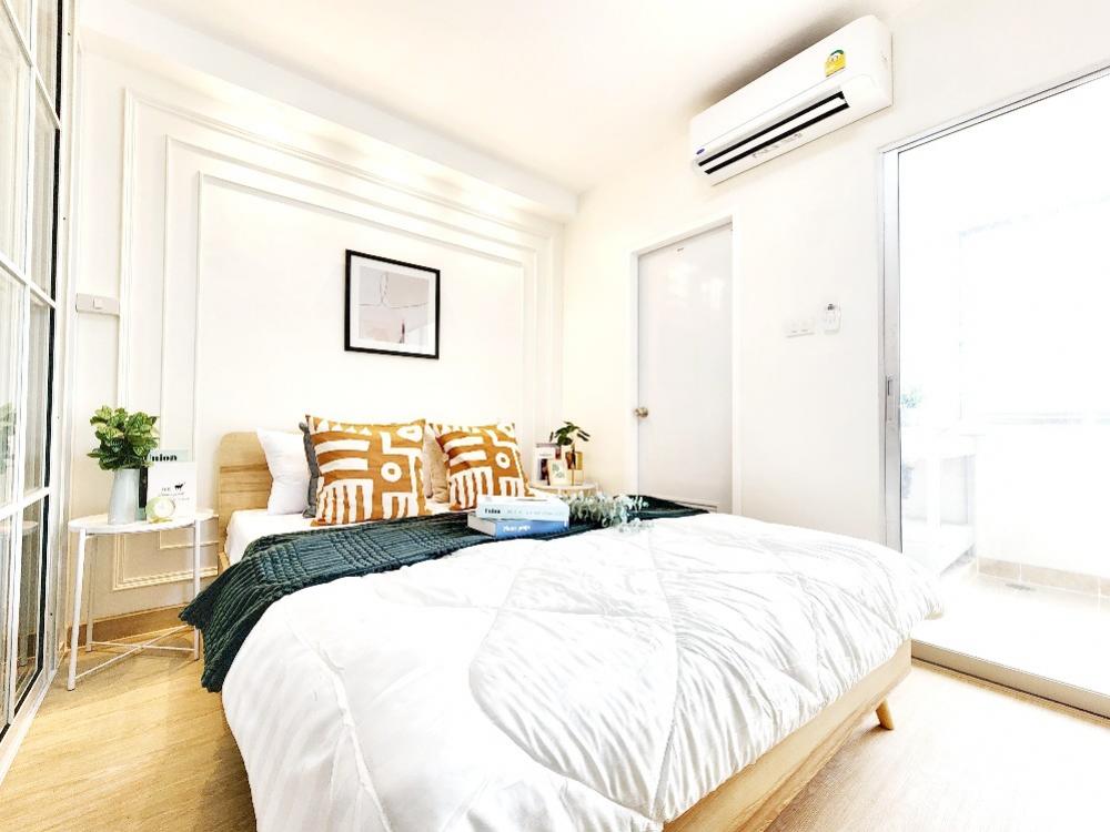 ขายคอนโดรัชดา ห้วยขวาง : city home รัชดาซอย 10 แต่งครบพร้อมอยู่เฟอร์นิเจอร์ใหม่