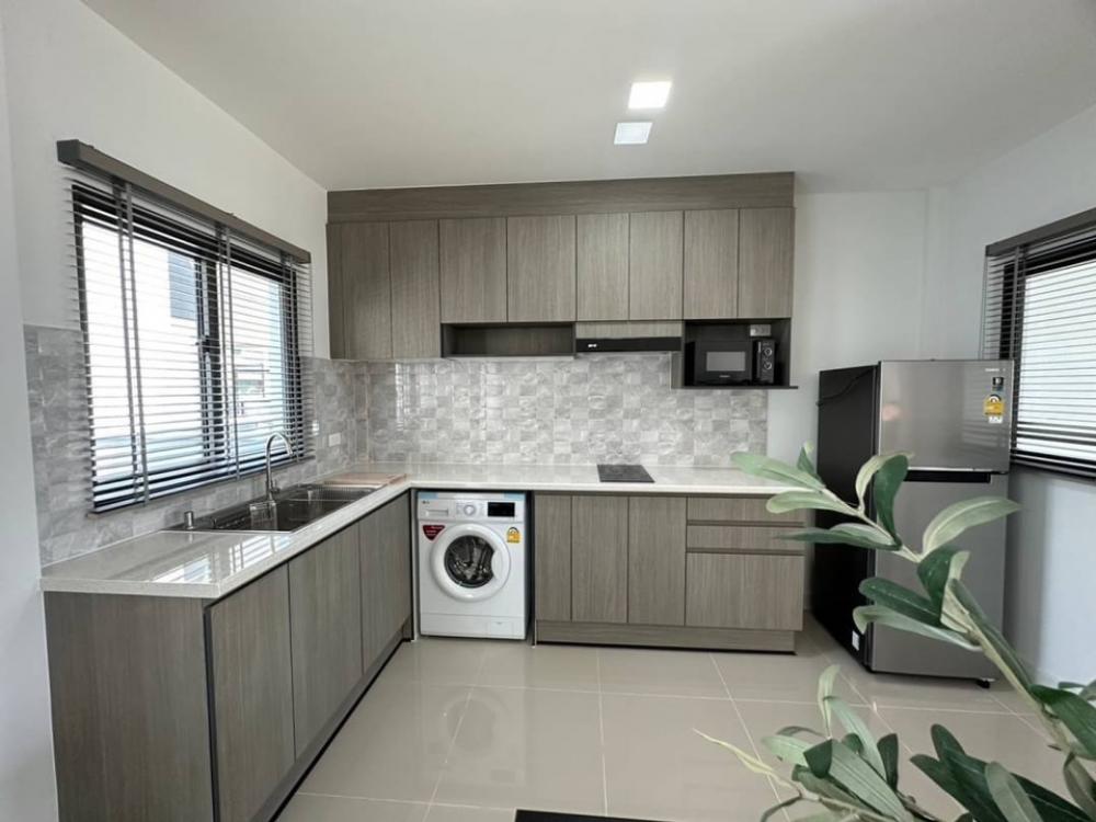 For RentTownhomeBangna, Bearing, Lasalle : For rent, 2-storey townhome, 𝗣𝗟𝗘𝗡𝗢 Sukhumvit Bangna 2 project.