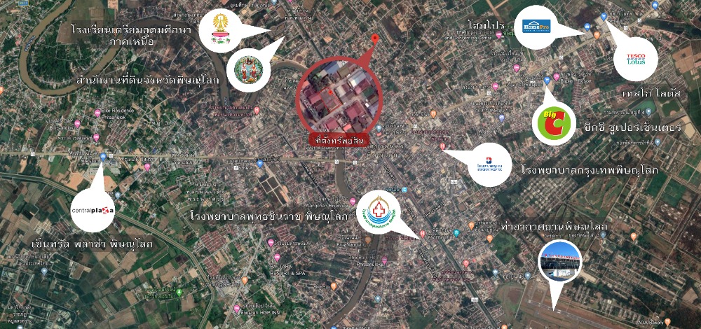 ขายอาคารพาณิชย์พิษณุโลก : ขายที่ดิน พร้อมสิ่งปลูกสร้าง (ห้องพักให้เช่าชั้นเดียว ) ตำบลอรัญญิก อำเภอเมืองพิษณุโลก จังหวัดพิษณุโลก