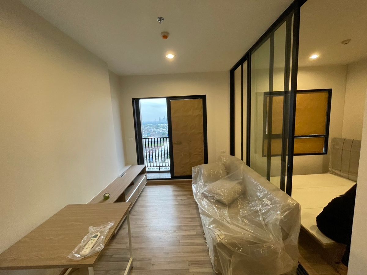 For RentCondoBangna, Bearing, Lasalle : For rent 1 bedroom Plus niche mono sukhumvit bearing (ready to move in) large room Niche Mono Sukhumvit Bearing