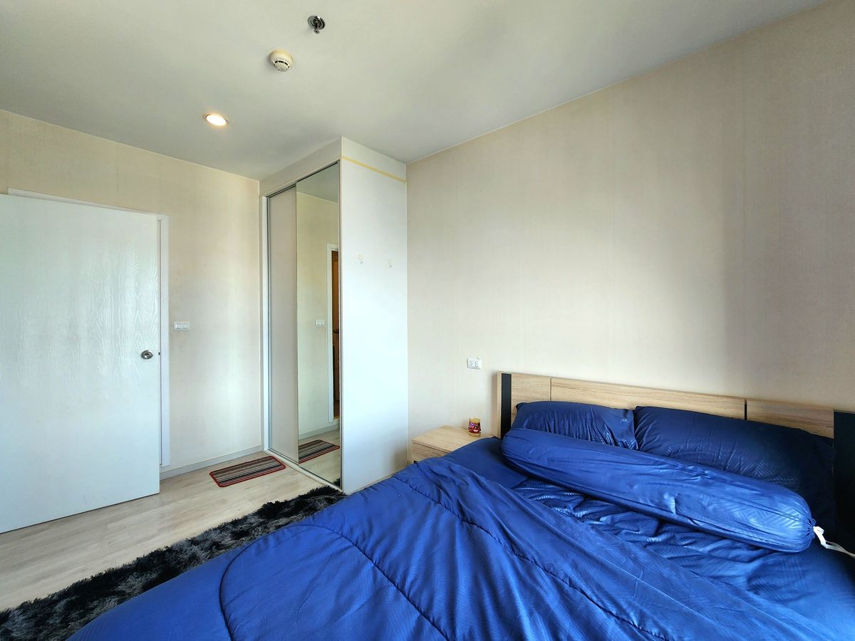 For RentCondoNonthaburi, Bang Yai, Bangbuathong : Status as shown in the cover photo**Vacant room, newly purchased washing machine** For rent, Plum Central Phase 1!! Real room photos, real sound!! East view, morning sun is not hot SN490.46