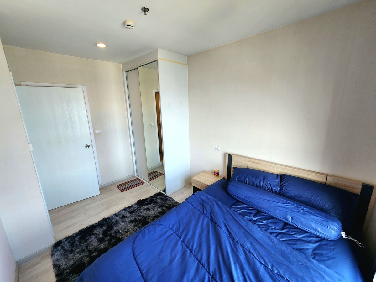 For RentCondoNonthaburi, Bang Yai, Bangbuathong : Status as shown in the cover photo**Vacant room, newly purchased washing machine** For rent, Plum Central Phase 1!! Real room photos, real sound!! East view, morning sun is not hot SN490.46