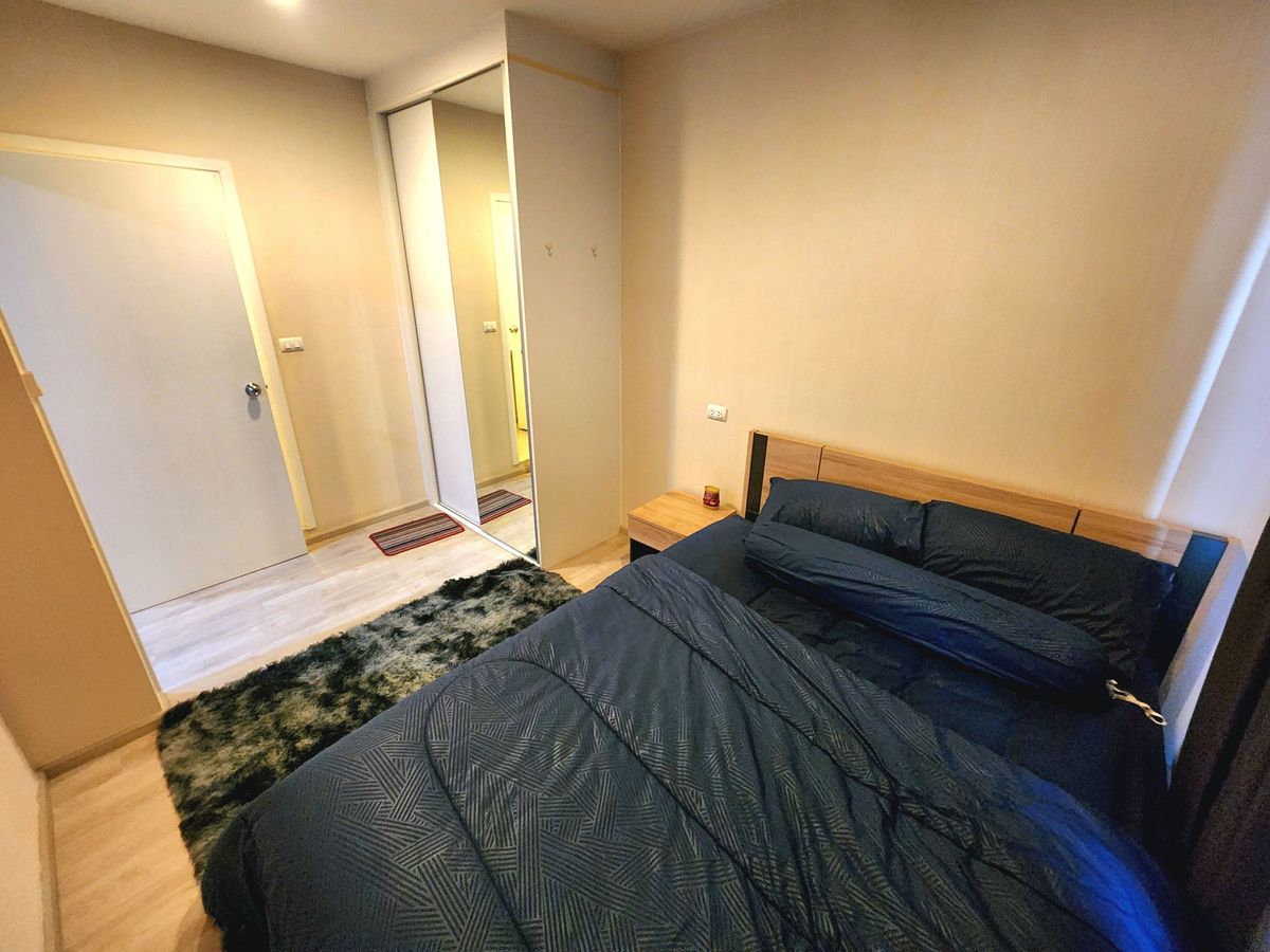 For RentCondoNonthaburi, Bang Yai, Bangbuathong : Status as shown in the cover photo**Vacant room, newly purchased washing machine** For rent, Plum Central Phase 1!! Real room photos, real sound!! East view, morning sun is not hot SN490.46