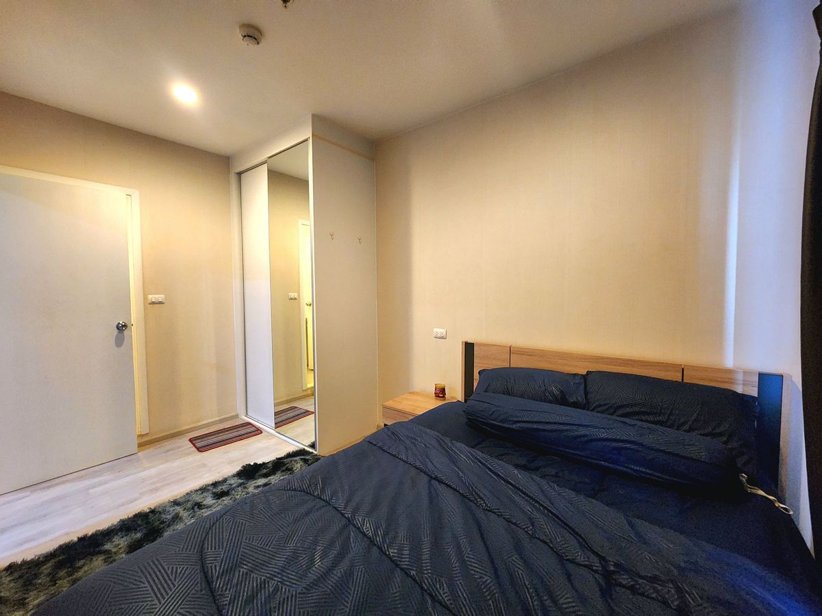 For RentCondoNonthaburi, Bang Yai, Bangbuathong : Status as shown in the cover photo**Vacant room, newly purchased washing machine** For rent, Plum Central Phase 1!! Real room photos, real sound!! East view, morning sun is not hot SN490.46