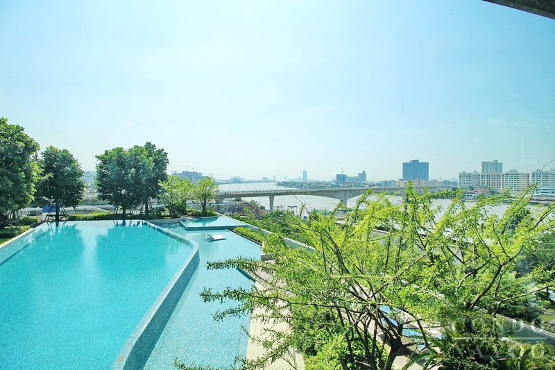 For RentCondoBang Sue, Wong Sawang, Tao Pun : Condo for rent,333 Riverside, 1 bedroom, 1 bathroom, 46 sq m. Fully furnished, only 18,000 baht, contact ID Line: @Roomdd