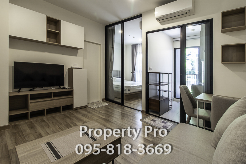 ให้เช่าคอนโดวงเวียนใหญ่ เจริญนคร :  ให้เช่า คอนโด Niche Mono เจริญนคร 1 ห้องนอน ขนาด 35 ตรม เฟอร์นิเจอร์ เครื่องใช้ไฟฟ้าครบ เจริญกรุง ตากสิน พระราม3 สาทร : SL21R-009 