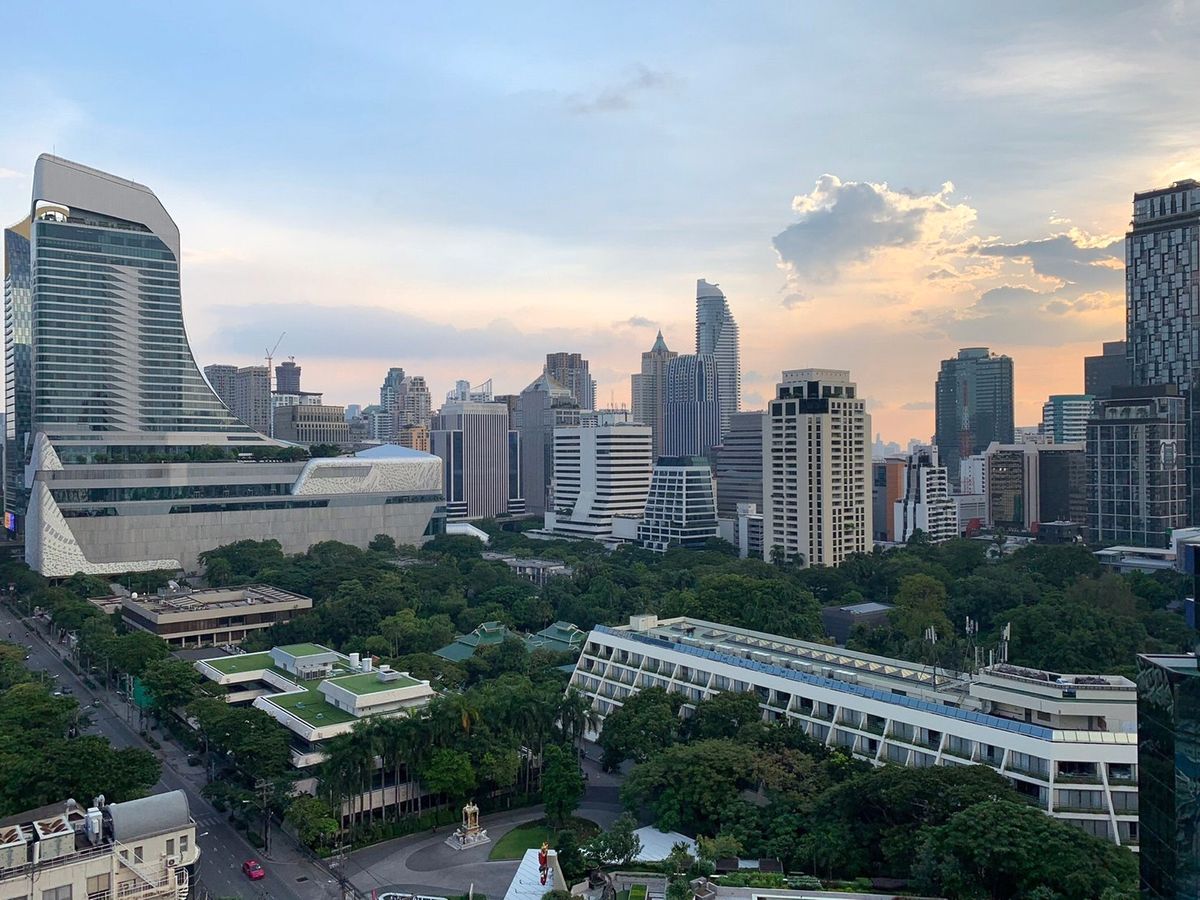 For RentCondoWitthayu, Chidlom, Langsuan, Ploenchit : 📣 For rent, Life one wireless / Beautifully decorated room, garden view, 24 sq m, 15th floor