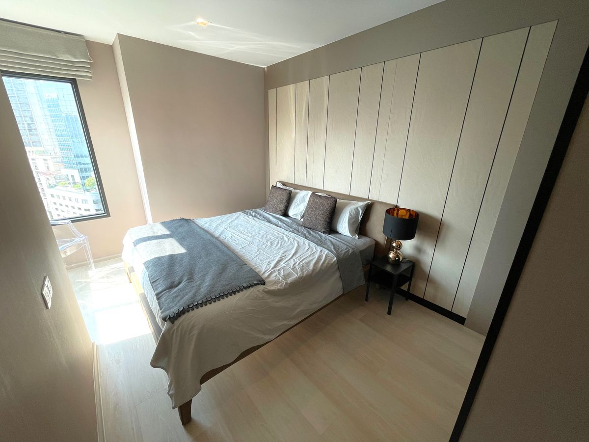 For RentCondoWitthayu, Chidlom, Langsuan, Ploenchit : 📣 For rent, Life one wireless / Beautifully decorated room, garden view, 24 sq m, 15th floor