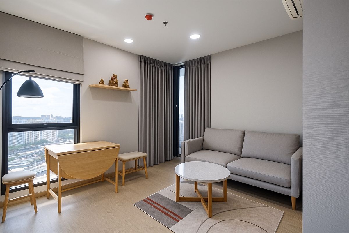 For SaleCondoOnnut, Udomsuk : Hot Unit 🎆 1bedroom 34sqm, only 3.29 million, high floor, pool view