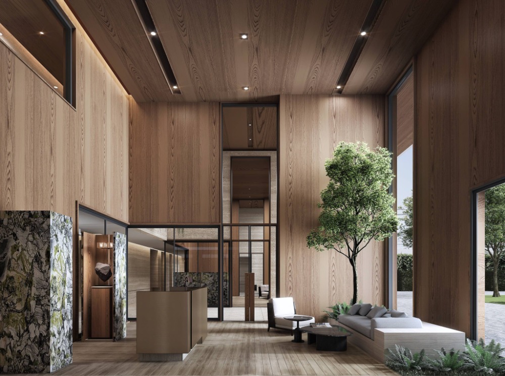 Sale DownCondoSilom, Saladaeng, Bangrak : (Owner post) Romm Convent, the most beautiful room plan, 48 sq m, with real view photos, taken from the actual land plot, south side, open view, Sathorn