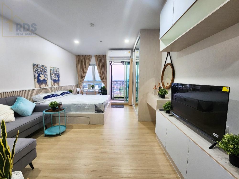 For RentCondoSamut Prakan,Samrong : Condo for rent, Supalai Veranda, Sukhumvit 117, very beautiful decoration, room ready to move in, hurry up 🔥🔥