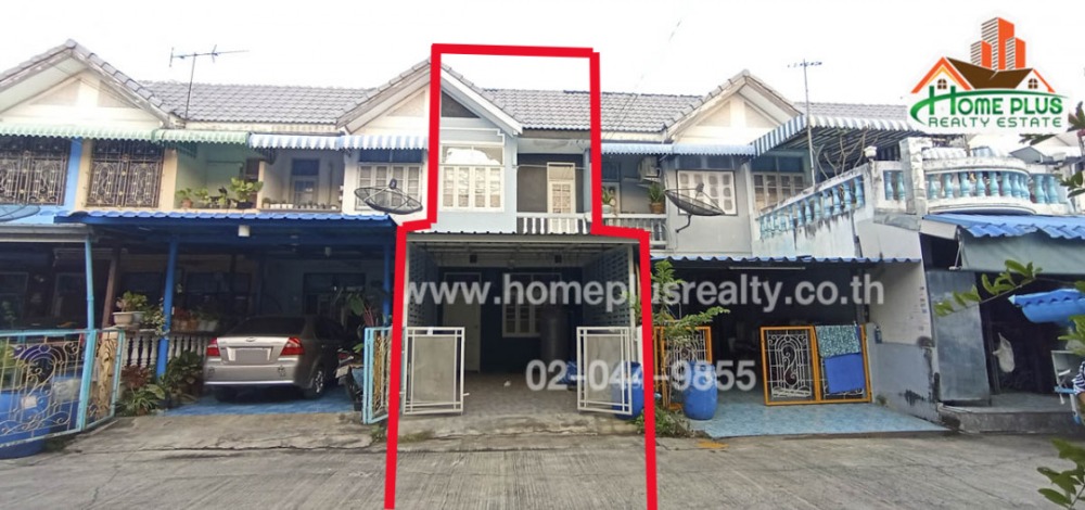 For SaleTownhomePathum Thani,Rangsit, Thammasat : Yu Charoen Village, Project 4, Khlong 4 (Near AC Market, Lam Luk Ka Khlong 4)
