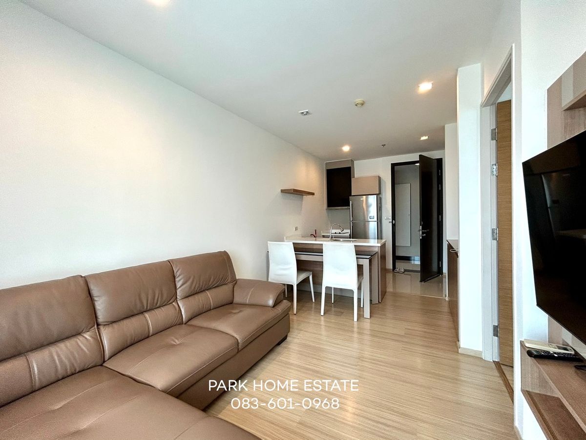 For RentCondoOnnut, Udomsuk : For rent, Rhythm Sukhumvit 50 🚋 BTS On Nut / size 35 sq m, 1 bedroom, room partition ✨   いらっしゃいませ