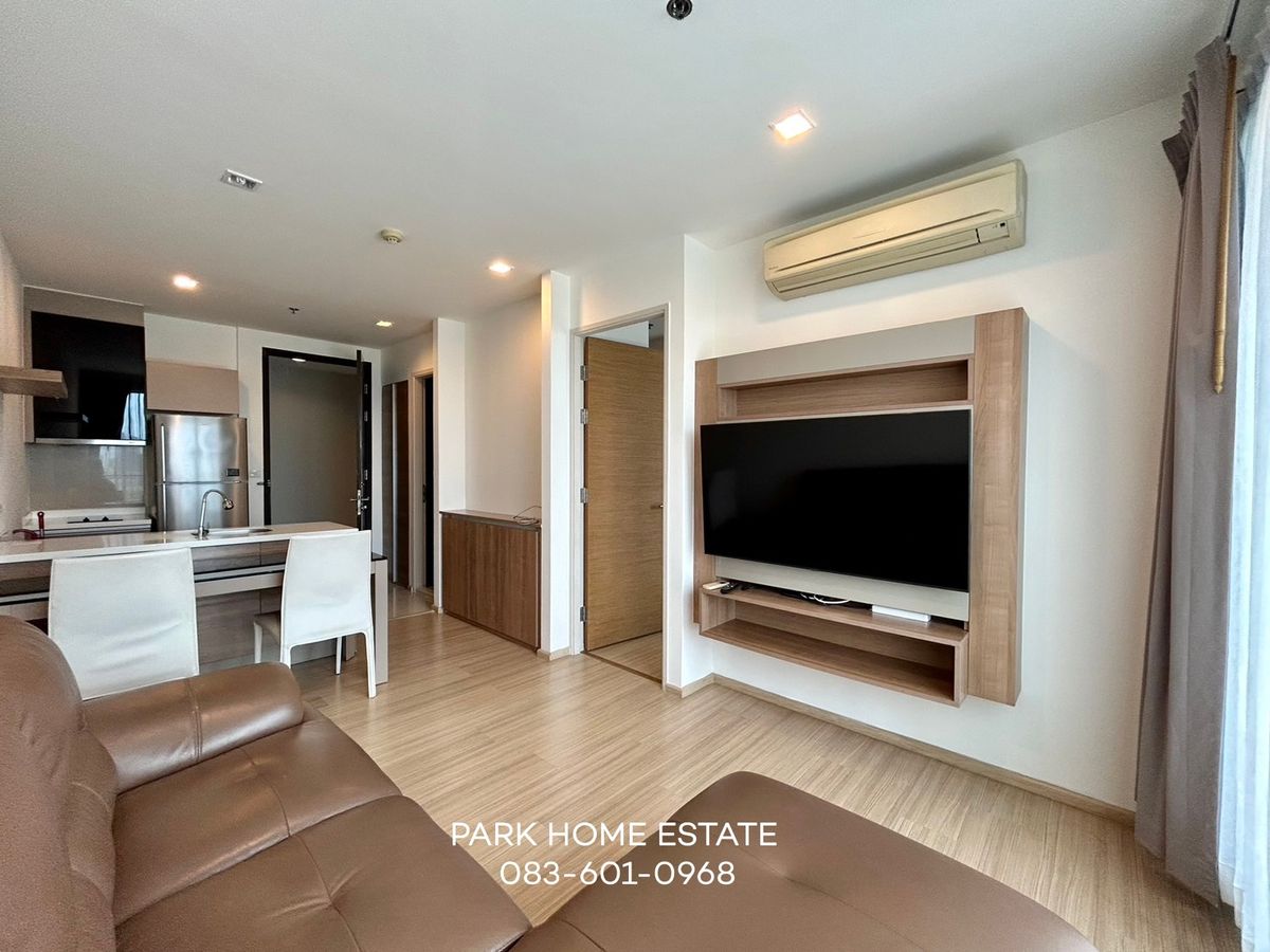 For RentCondoOnnut, Udomsuk : For rent, Rhythm Sukhumvit 50 🚋 BTS On Nut / size 35 sq m, 1 bedroom, room partition ✨   いらっしゃいませ