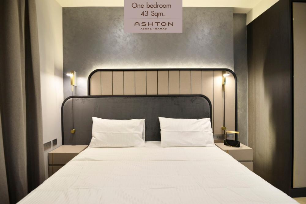 For RentCondoRama9, Petchburi, RCA : One bedroom for rent• beautifully and fully-furnished✨
