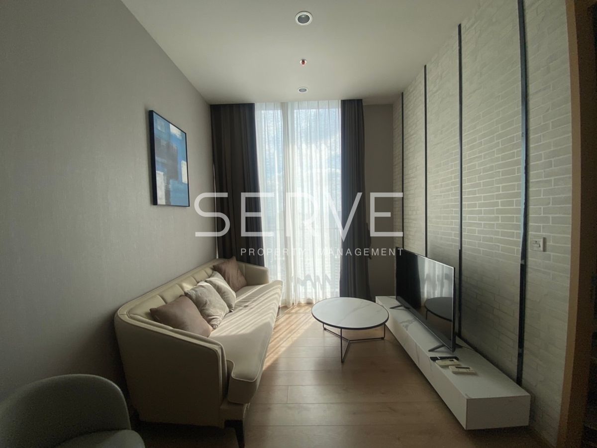 For RentCondoSukhumvit, Asoke, Thonglor : 1 Bed 34.51 sq.m. High Fl.25+ Good Location Close to BTS Asok & MRT Sukhumvit 550 m. at Noble BE19 Condo / For Rent