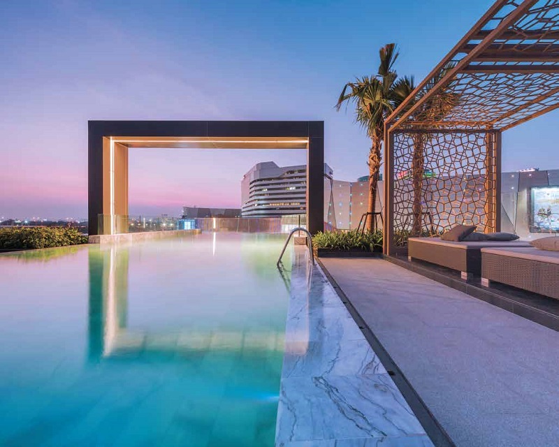 For RentCondoLadprao, Central Ladprao : Condo for rent, M Ladprao, 3 bedroom, 3 bathroom, 102.24 sq m. Fully furnished, only 50,000 baht, contact ID Line: @Roomdd