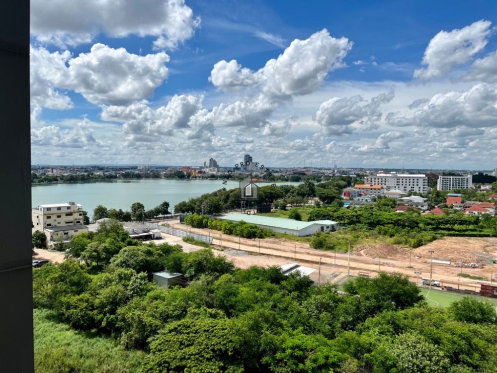 ให้เช่าคอนโดขอนแก่น : คอนโดหรู ขนาด 44 ตารางเมตร 1ห้องนอน 1ห้องน้ำ วิวบึงแก่นนครสุดสวย  เฟอร์นิเจอร์ครบ พร้อมอยู่