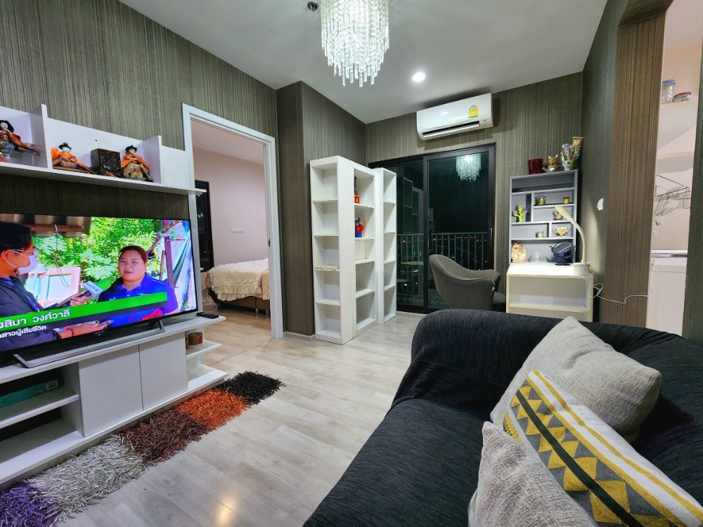 For RentCondoNonthaburi, Bang Yai, Bangbuathong : Reduced price, condition as shown in the picture. North direction**Vacant room. Beautiful and luxurious. Picture from the actual room** For rent, Plum Condo Central Station++with washing machine and bathroom glass partition++4 air conditioners
