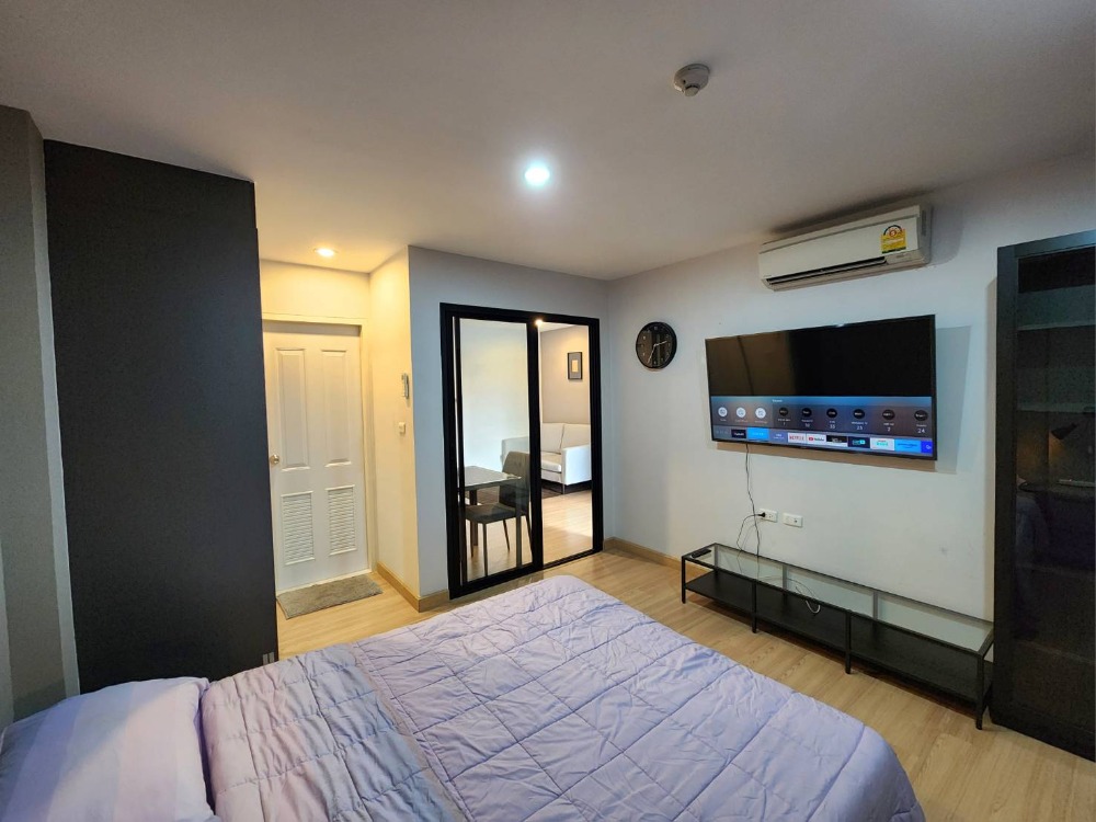 For RentCondoBangna, Bearing, Lasalle : **The room is empty. The decorated room is very beautiful. nice to stay Top floor ** Condo for rent, The Niche Mono Bangna project (The Niche Mono Bangna), only 910 from MRT Si Iam SN431.25