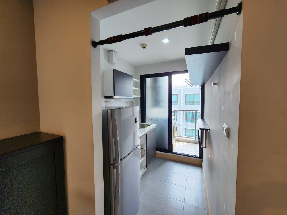 For RentCondoBangna, Bearing, Lasalle : **The room is empty. The decorated room is very beautiful. nice to stay Top floor ** Condo for rent, The Niche Mono Bangna project (The Niche Mono Bangna), only 910 from MRT Si Iam SN431.25