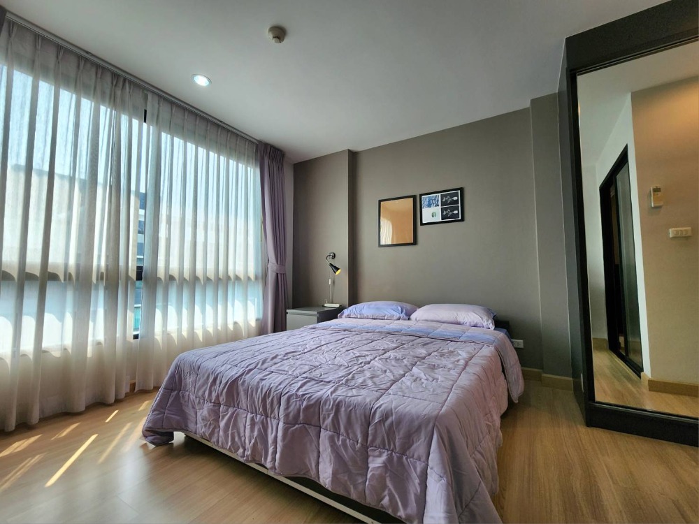 For RentCondoBangna, Bearing, Lasalle : **The room is empty. The decorated room is very beautiful. nice to stay Top floor ** Condo for rent, The Niche Mono Bangna project (The Niche Mono Bangna), only 910 from MRT Si Iam SN431.25