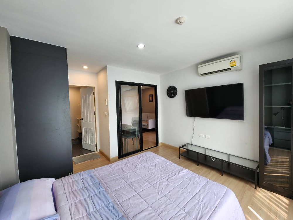 For RentCondoBangna, Bearing, Lasalle : **The room is empty. The decorated room is very beautiful. nice to stay Top floor ** Condo for rent, The Niche Mono Bangna project (The Niche Mono Bangna), only 910 from MRT Si Iam SN431.25