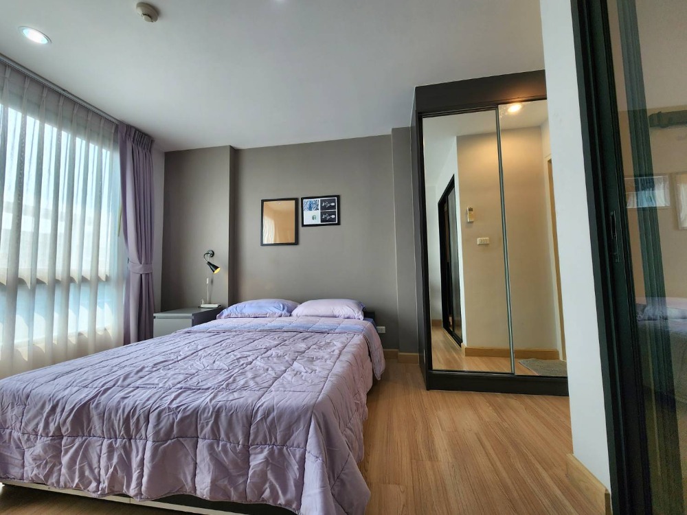 For RentCondoBangna, Bearing, Lasalle : **The room is empty. The decorated room is very beautiful. nice to stay Top floor ** Condo for rent, The Niche Mono Bangna project (The Niche Mono Bangna), only 910 from MRT Si Iam SN431.25
