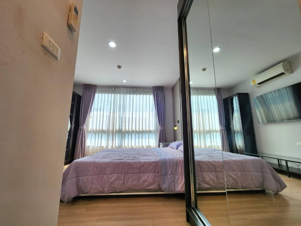 For RentCondoBangna, Bearing, Lasalle : **The room is empty. The decorated room is very beautiful. nice to stay Top floor ** Condo for rent, The Niche Mono Bangna project (The Niche Mono Bangna), only 910 from MRT Si Iam SN431.25