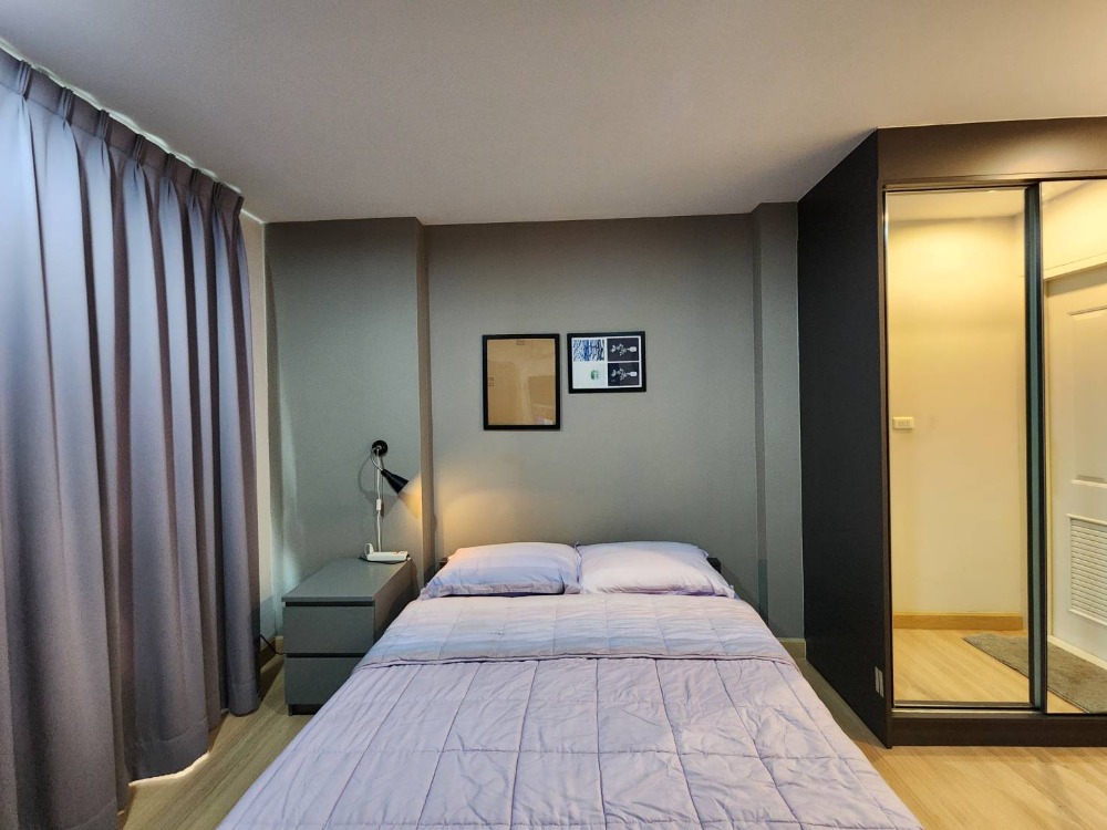 For RentCondoBangna, Bearing, Lasalle : **The room is empty. The decorated room is very beautiful. nice to stay Top floor ** Condo for rent, The Niche Mono Bangna project (The Niche Mono Bangna), only 910 from MRT Si Iam SN431.25