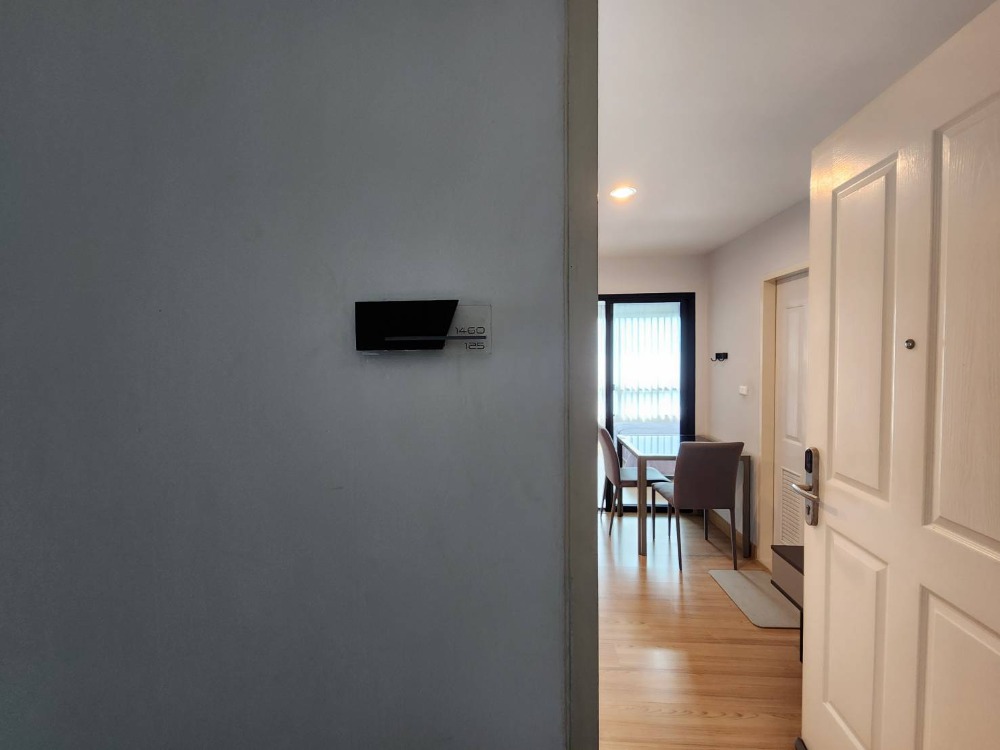 For RentCondoBangna, Bearing, Lasalle : **The room is empty. The decorated room is very beautiful. nice to stay Top floor ** Condo for rent, The Niche Mono Bangna project (The Niche Mono Bangna), only 910 from MRT Si Iam SN431.25