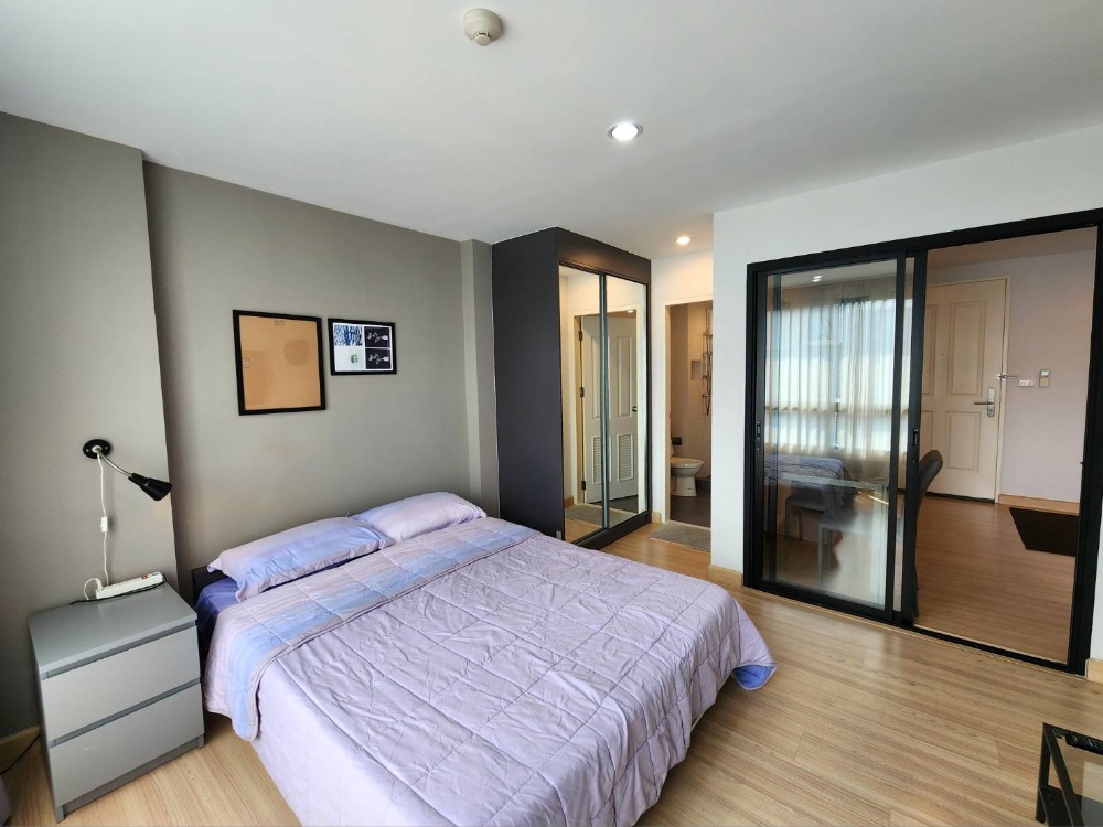 For RentCondoBangna, Bearing, Lasalle : **The room is empty. The decorated room is very beautiful. nice to stay Top floor ** Condo for rent, The Niche Mono Bangna project (The Niche Mono Bangna), only 910 from MRT Si Iam SN431.25