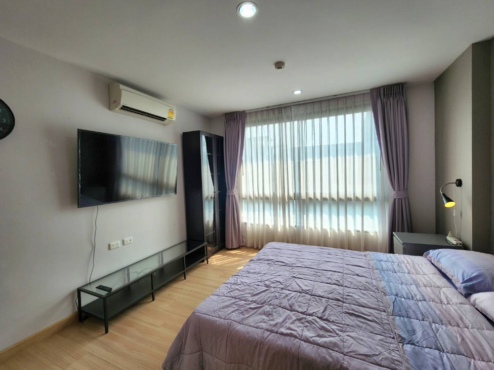 For RentCondoBangna, Bearing, Lasalle : **The room is empty. The decorated room is very beautiful. nice to stay Top floor ** Condo for rent, The Niche Mono Bangna project (The Niche Mono Bangna), only 910 from MRT Si Iam SN431.25