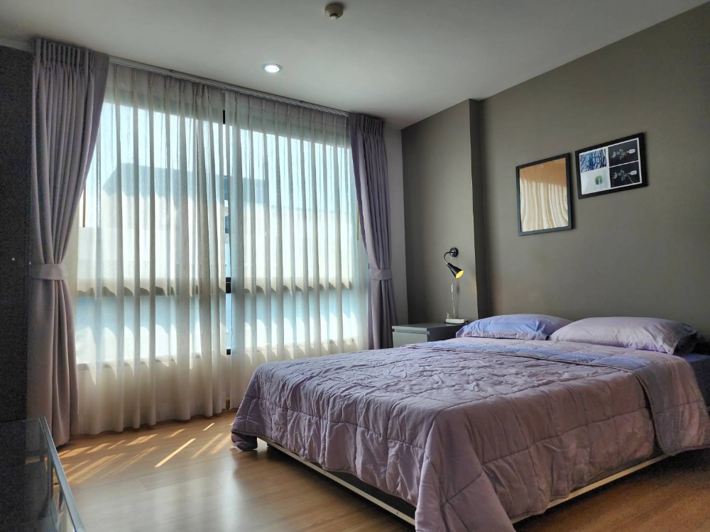 For RentCondoBangna, Bearing, Lasalle : **The room is empty. The decorated room is very beautiful. nice to stay Top floor ** Condo for rent, The Niche Mono Bangna project (The Niche Mono Bangna), only 910 from MRT Si Iam SN431.25