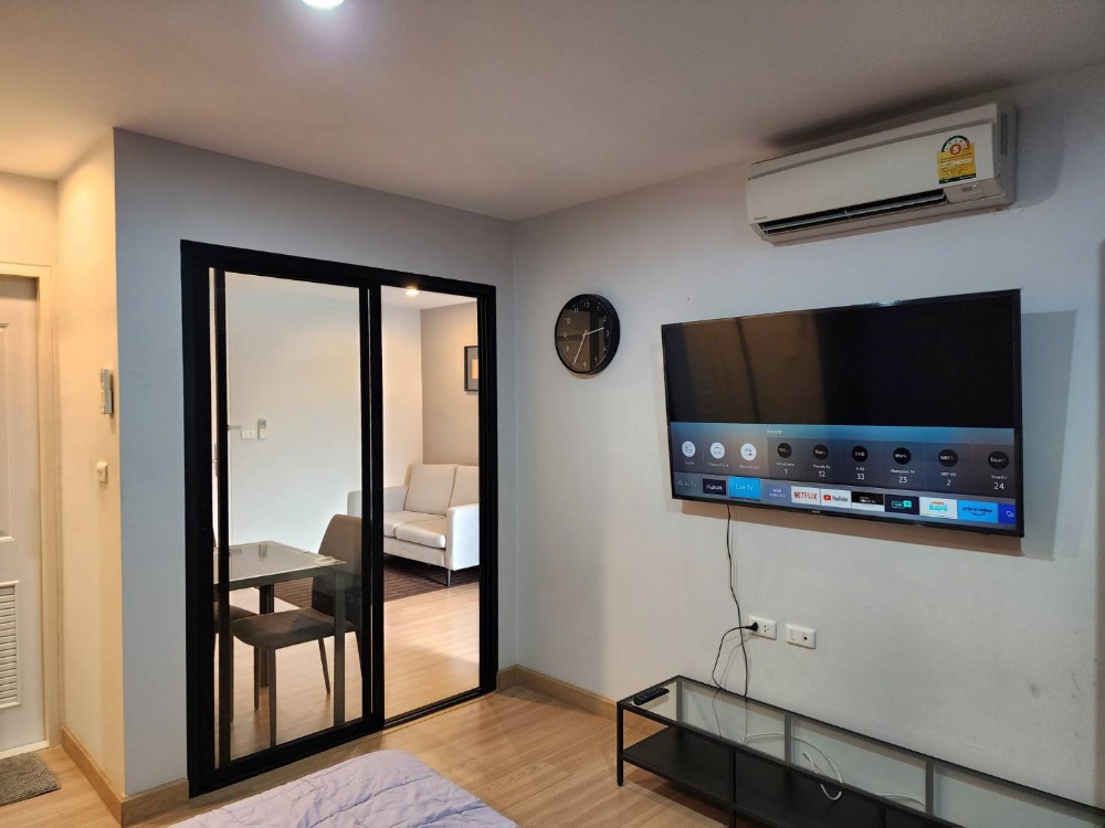 For RentCondoBangna, Bearing, Lasalle : **The room is empty. The decorated room is very beautiful. nice to stay Top floor ** Condo for rent, The Niche Mono Bangna project (The Niche Mono Bangna), only 910 from MRT Si Iam SN431.25