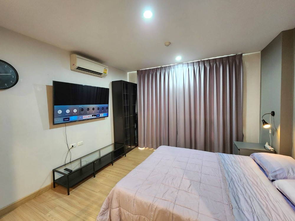 For RentCondoBangna, Bearing, Lasalle : **The room is empty. The decorated room is very beautiful. nice to stay Top floor ** Condo for rent, The Niche Mono Bangna project (The Niche Mono Bangna), only 910 from MRT Si Iam SN431.25