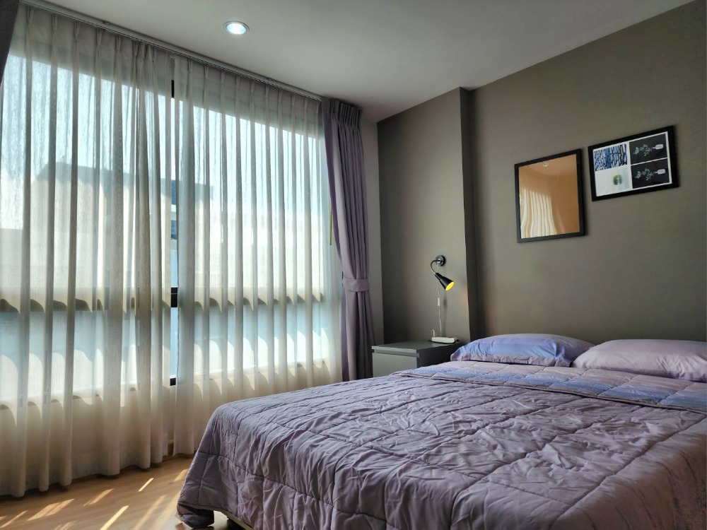 For RentCondoBangna, Bearing, Lasalle : **The room is empty. The decorated room is very beautiful. nice to stay Top floor ** Condo for rent, The Niche Mono Bangna project (The Niche Mono Bangna), only 910 from MRT Si Iam SN431.25