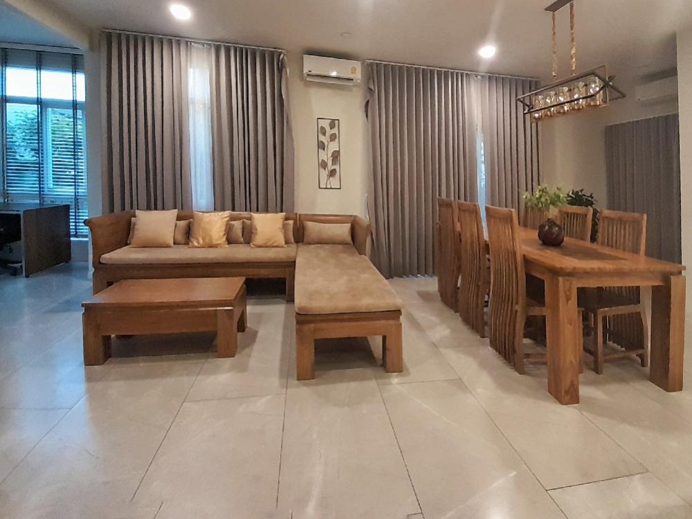 ให้เช่าบ้านลาดกระบัง สุวรรณภูมิ : 🚩⭐🍀ให้เช่า บ้านมัณฑนา บางนา-วงแหวน(บ้านไม้สัก) บ้านสวยติดห้างใหญ่ ใกล้สนามบิน พร้อมอยู่🛫ตกแต่งด้วยเฟอร์นิเจอร์ไม้สักโมเดิร์น ที่ยังคงความงดงามเหนือกาลเวลา✅