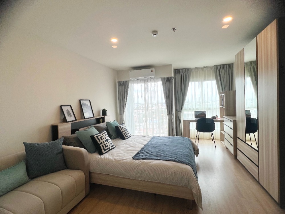 For SaleCondoChaengwatana, Muangthong : Condo for sale, Lumpini Ville Chaengwattana - Pakkret Station, Lumpini Ville Chaengwatthana - Pakkret Station, near BTS Chaengwattana - Pakkret Station, 28 STUDIO format, size 22.75 sq m. Chaeng Watthana Road, Tiwanon Road, Prachachuen Road,