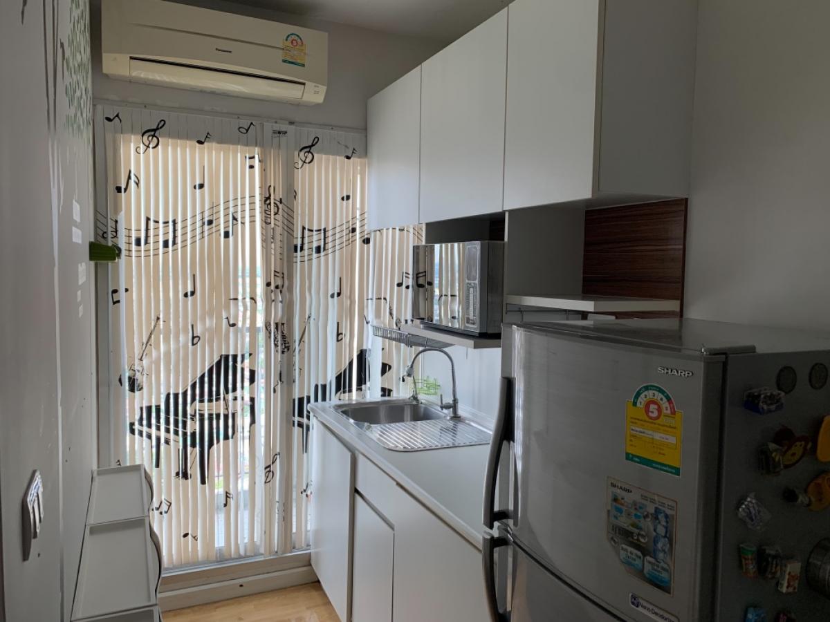 For RentCondoChaengwatana, Muangthong : For rent 7,500 Parkland Ngamwongwan 1 bedroom, high floor, beautiful room, 32 sq m.