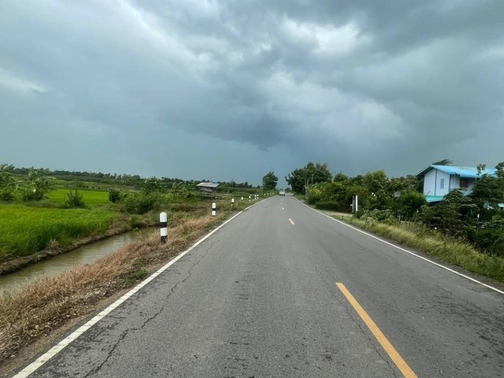 ขายที่ดินนครนายก : ที่ดินเปล่า 28 ไร่ รังสิต นครนายก คลอง15  ติดถนน ถูกที่สุด