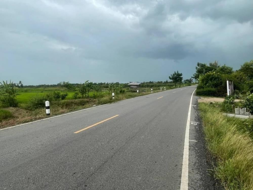 ขายที่ดินนครนายก : ที่ดินเปล่า 28 ไร่ รังสิต นครนายก คลอง15  ติดถนน ถูกที่สุด