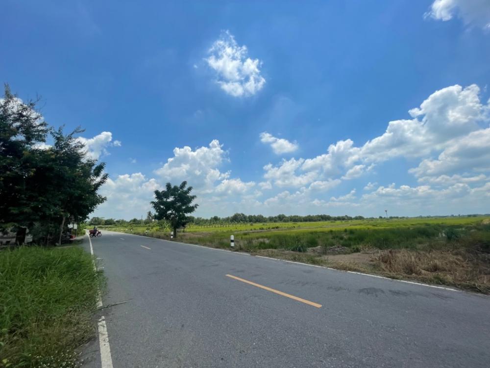 ขายที่ดินนครนายก : ที่ดินเปล่า 28 ไร่ รังสิต นครนายก คลอง15  ติดถนน ถูกที่สุด