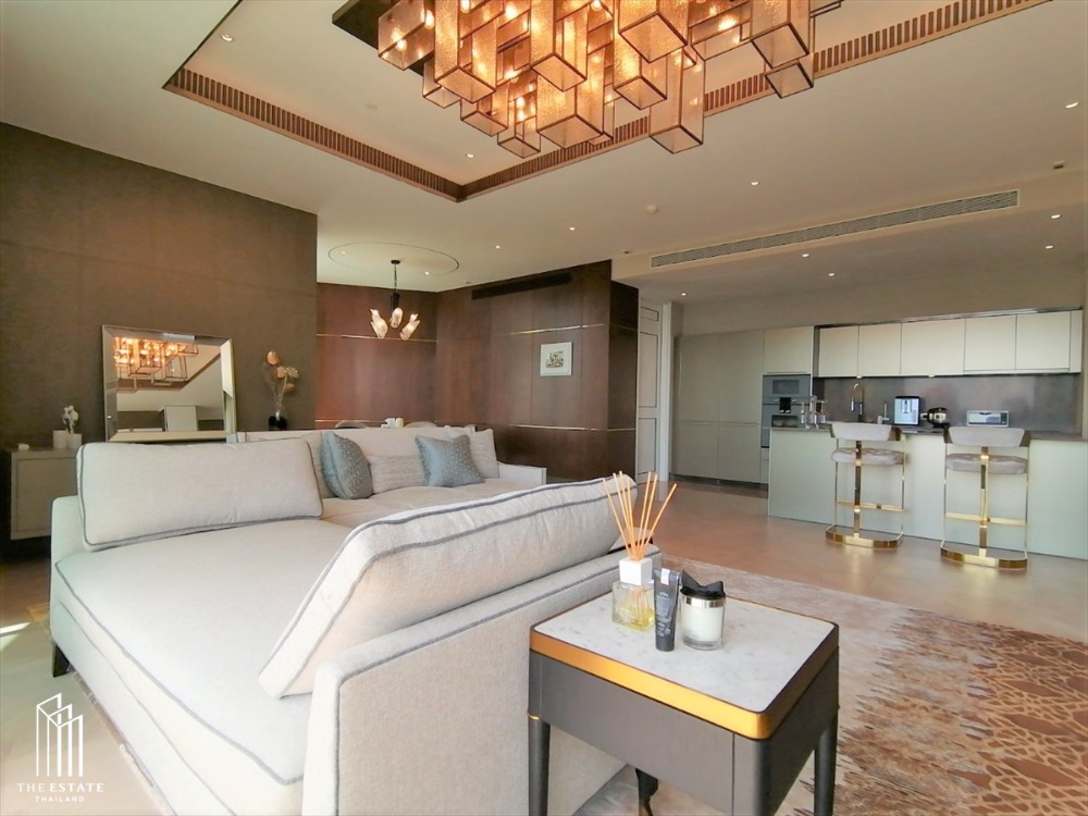 ให้เช่าคอนโดวงเวียนใหญ่ เจริญนคร : Condo for RENT *The Residences At Mandarin Oriental Bangkok โครงการระดับ World Class ติด Iconsiam @350,000 Baht