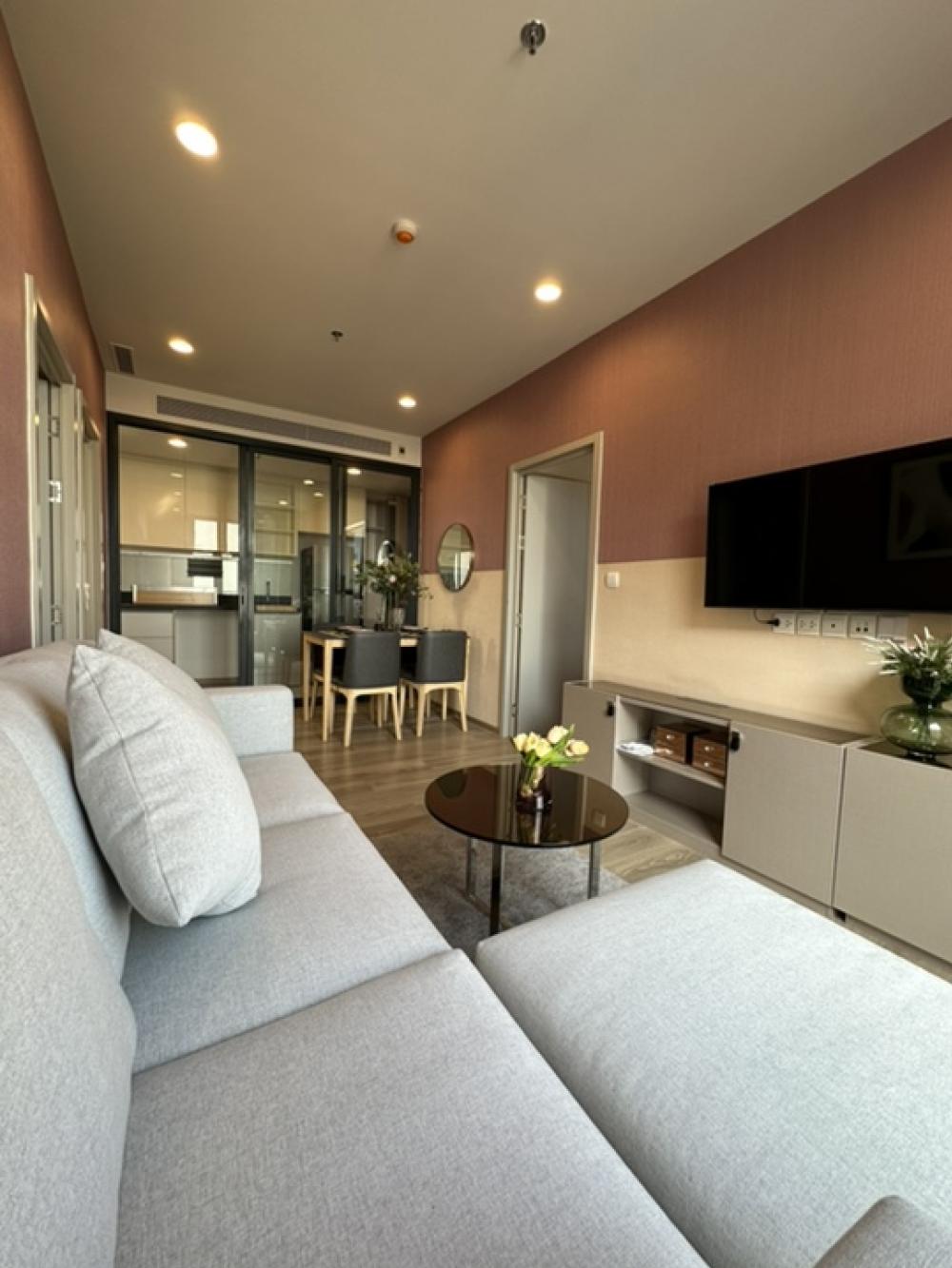 For SaleCondoSukhumvit, Asoke, Thonglor : Selling with tenants 🔥KA HOAUS🔥 Oka House Condo 2 Bedrooms 2 Bathrooms 49 sqm, Floor 19, Decorative room, complete condo