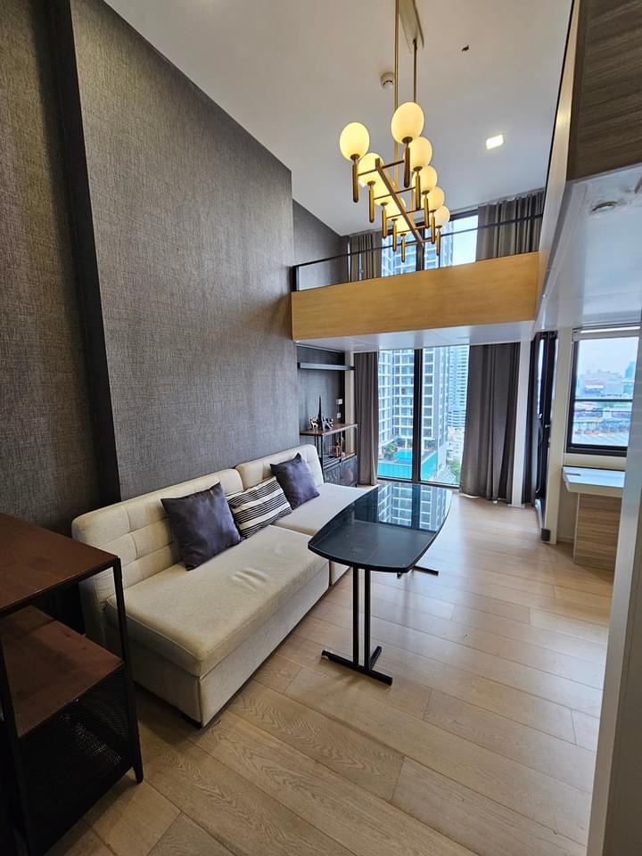 For RentCondoRama9, Petchburi, RCA : 🌸For rent Chewathai Residence Asoke condo, Near MRT Rama9 Station, Duplex 1bed1bath ,Rental 23,000/month (Property code 65PR0796)