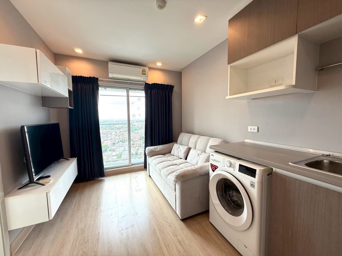 For RentCondoNonthaburi, Bang Yai, Bangbuathong : For rent!!️ Casa Condo @MRT Sam Yaek Bang Yai, 21floor, size 26 sq.m., complete with electrical appliances