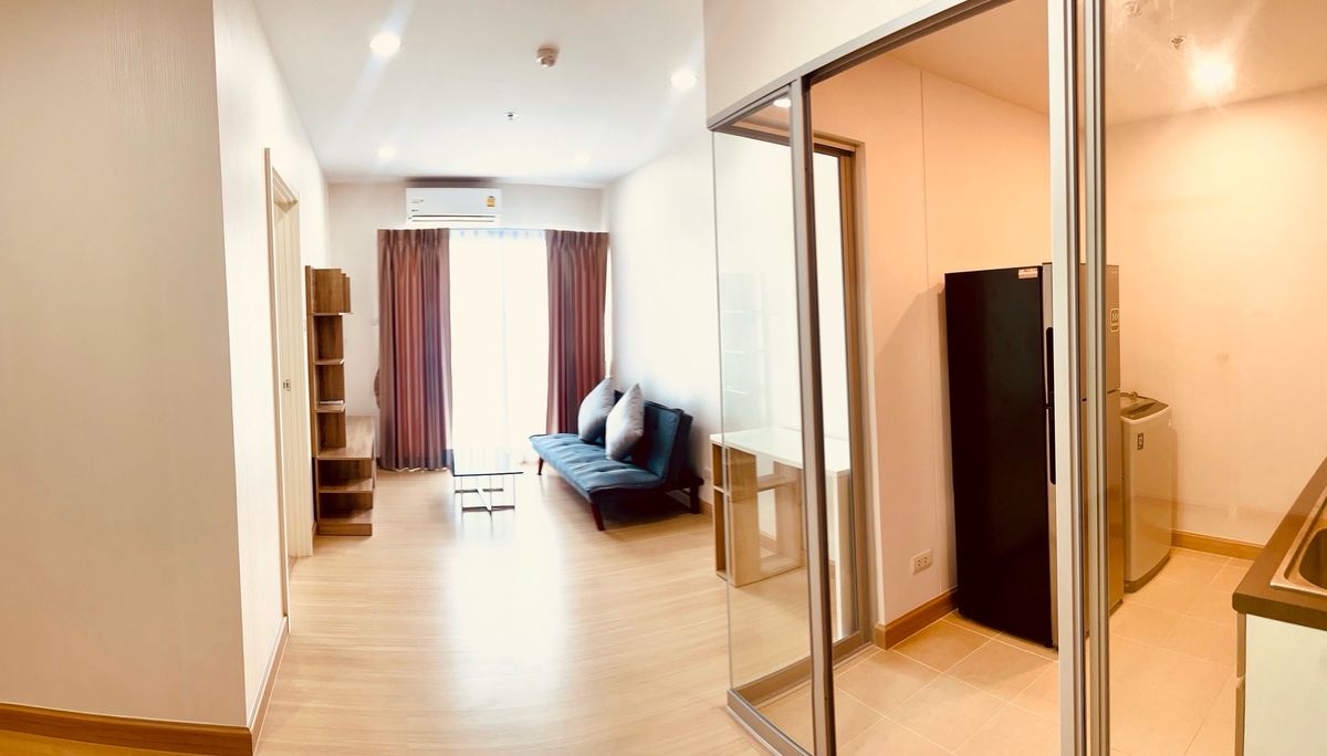 ให้เช่าคอนโดสมุทรปราการ สำโรง : ✨ห้องสวยพร้อมอยู่✨81/1044(3144) ชั้น31  One Bed Plus 44 ตร.ม. เฟอร์+ไฟฟ้าครบ +เครื่องดูดควัน และ Digital Door Lock วิวแม่น้ำ ทิศใต้ ลมเย็นสบาย เงียบสงบ