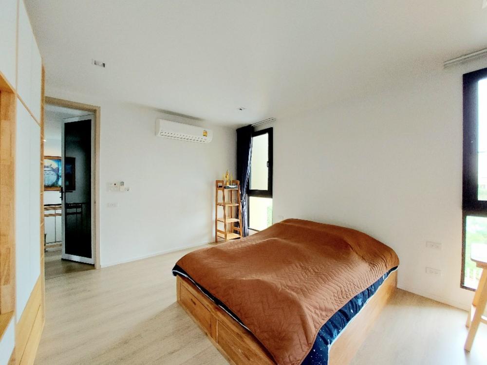 For SaleHousePathum Thani,Rangsit, Thammasat : House for sale AQ Shadi Phahon Yothin-Rangsit, beautiful twin house, corner house, 5 minutes to Thammasat University, teak furniture, security screens throughout the house, 42 sq m.