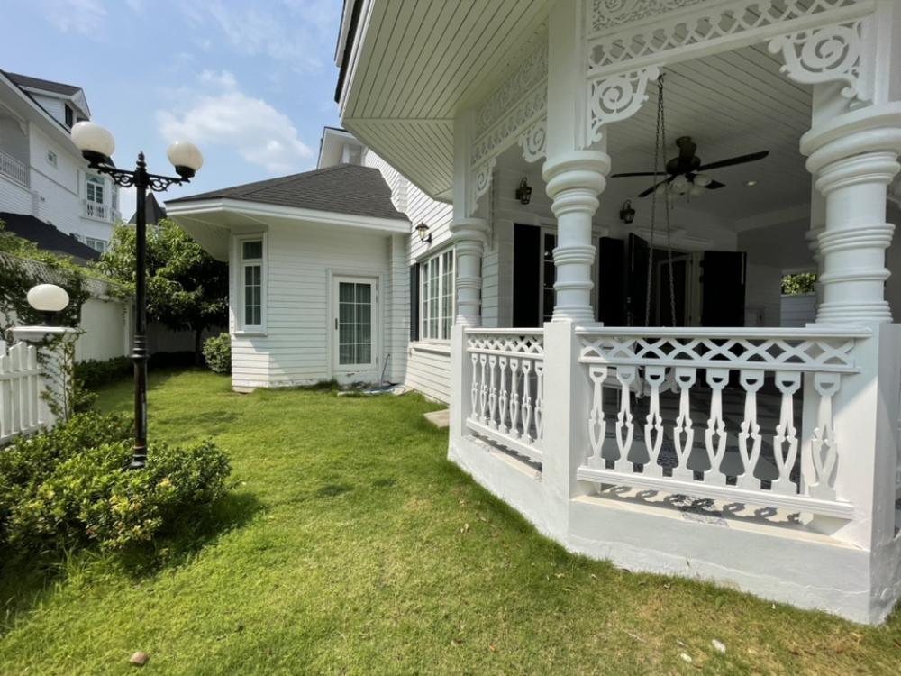 For RentHouseBangna, Bearing, Lasalle : Single house for rent, Fantasia Villa 4,Near little walk 5 bedrooms